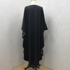  Modest 2022 Muslim Bat Sleeve Caftan Burka Morocco Turkish Arab Abaya Islamic Clothing Dubai Jalabiya Kaftan Thobe Kimono Prayer Women Maxi Dress Abaya