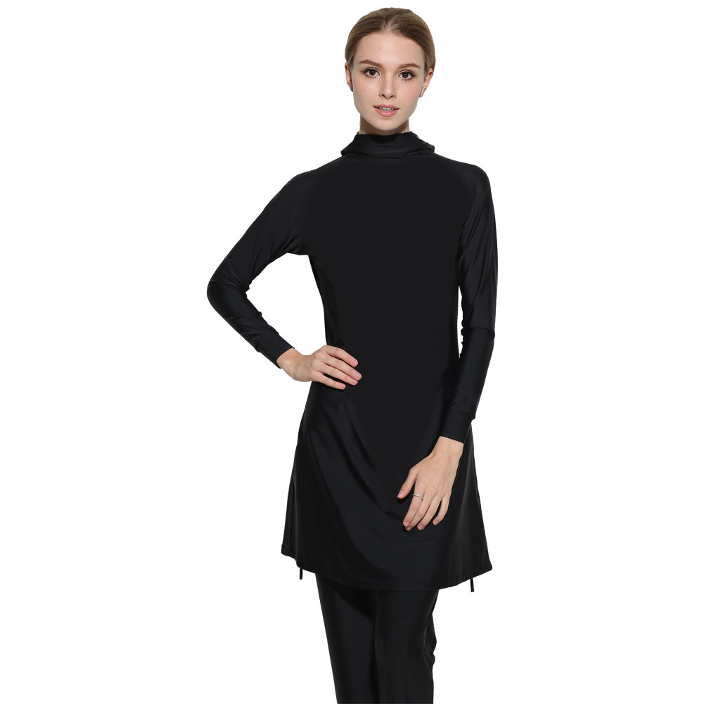 Wholesale Muslim Women's Islamic Swimsuits Modest Full Cover Beach Swimwear Burkini