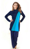 Plus Size Muslim Islamic Wholesale Women's Modest Full Cover Swimsuits Beach Swimwear Burkini