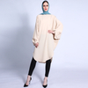 New Muslim Women's Mid-length Big Bat Sleeve Dress Middle Eastern Malay Blouse Spot Issued on Behalf of