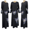  Dubai Muslim Jilbab Kaftan Islamic Clothing Burka Dubai Turkish Caftan Jalabiya Thobe 2022 Prayer Women Maxi Dress Abaya