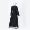 Islamic Muslim Maxi Dresses Modest Fashion Dubai Embroidery Best Selling Islamic Loose Open Abaya