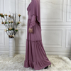 2022 Cross-border Exclusively for The Middle East Simple And Fashionable Solid Color Dress Dubai Worship Robe