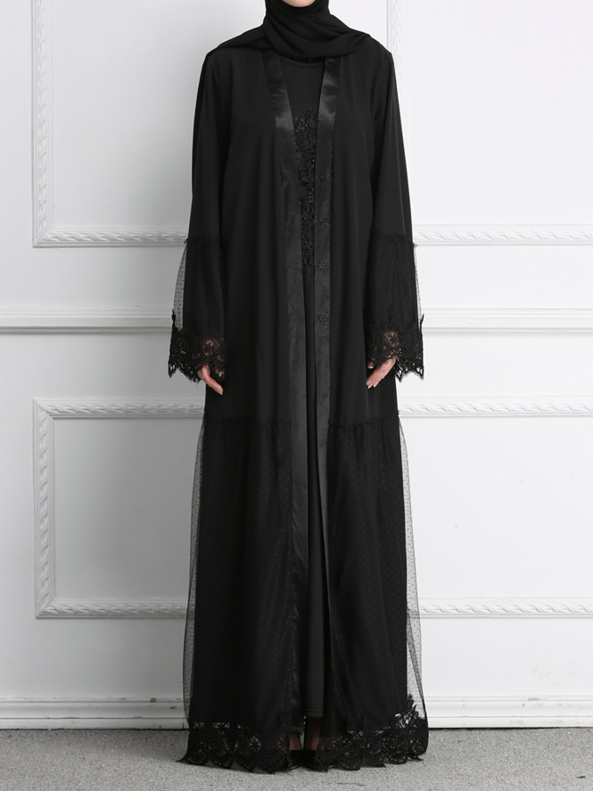 2022 Ramadan Cardigan New Maxi Dresses Online Modest Fashion Islamic Muslim Open Abaya