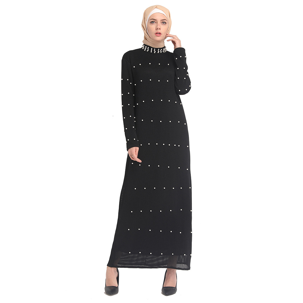 New Dubai Maxi Dresses Couture Shop Modest Fashion Islamic Muslim Open Abaya
