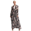 Printed Cardigan New Maxi Dresses Emirates Couture Shop Modest Fashion Islamic Muslim Open Abaya