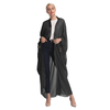 Simple 2022 Modest Fashion Islamic Dubai Designs Maxi Dresses Muslim Open Abaya