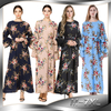 AliExpress Hot Selling Explosive Foreign Trade Large Size Multilayer Puff Sleeve Slim Long Skirt Dress Women