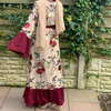 European And American Fashion Muslim Cardigan Hot Style, Middle East Embroidery Stitching Abaya
