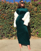 Modern Style Velvet Modest Fashion Cheap Maxi Dresses