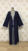  Open Abaya Modest Islamic Clothing Kaftan Morocco Bat Sleeve Thobe Muslim Caftan 2022 Jalabiya Burka Dubai Turkish Kimono Arab Abaya Prayer Women Maxi Dress Open Abaya