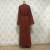  Kimono Jalabiya Morocco Kaftan Arab Bat Sleeve Burka Islamic Clothing Thobe Muslim Abaya 2022 Dubai Modest Turkish Caftan Prayer Women Maxi Dress Open Abaya