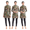 Three-piece Printed Swimsuit Conservative Swimwear Muslim Middle East Europe And America Amazon AliExpress