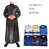 Fashion Arabic Design Casual 2022 Muslim Islamic Cotton New Men's Wholesale Robe Thobe