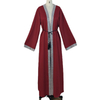 Modest Kimono 2022 Bat Sleeve Kimono Burka Jalabiya Islamic Clothing Dubai Abaya Caftan Modest Arab Turkish Muslim Thobe Kaftan Jilbab Prayer Women Maxi Dress Open Abaya