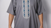 2022 Cotton Linen Wholesale New Arabic Men's Robe Stand Collar Muslim Islamic Thobe