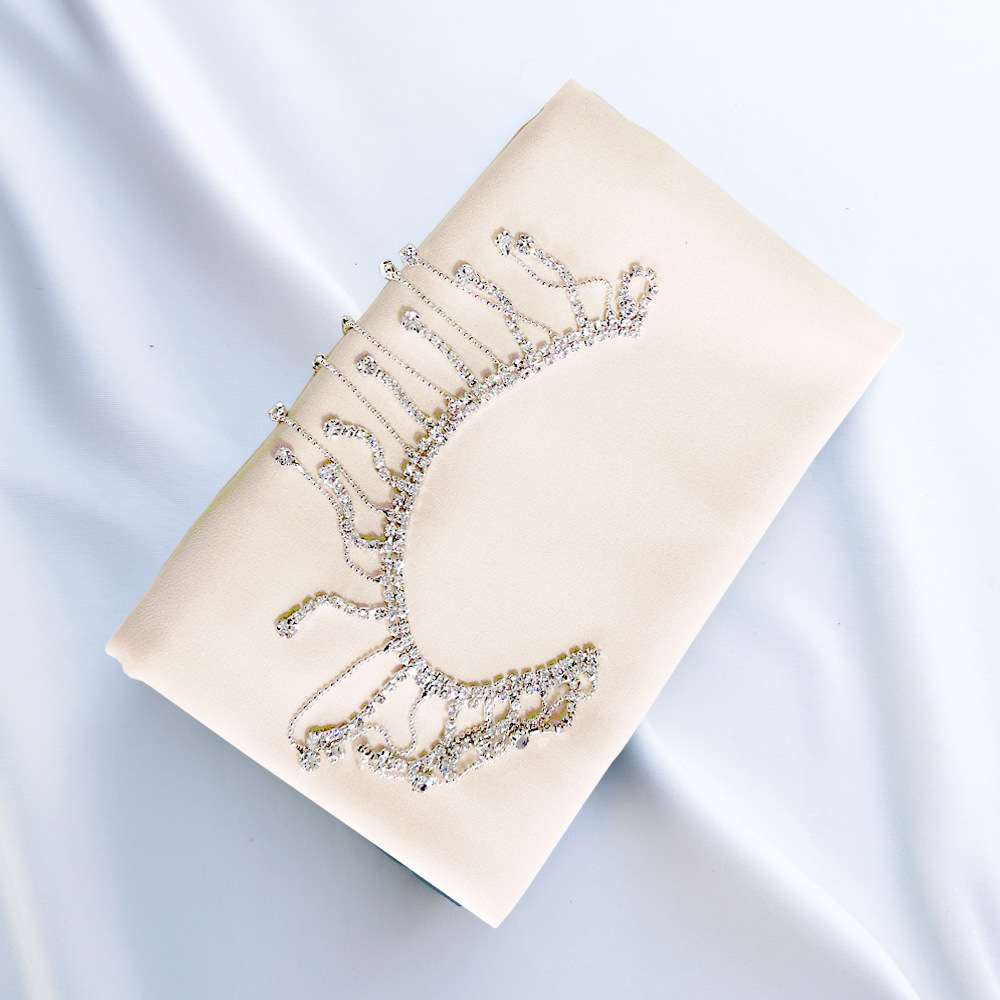 New Pearl Chiffon Tassel Rhinestone Scarf Breathable Fashion Long Scarf Female Spot Hair