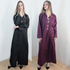  Burka Thobe 2022 Kaftan Dubai Caftan Bat Sleeve Abaya Arab Jilbab Modest Jalabiya Muslim Kimono Turkish Islamic Clothing Prayer Women Maxi Dress Open Abaya