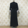  2022 Burka Turkish Muslim Abaya Jalabiya Arab Kaftan Modest Morocco Caftan Dubai Kimono Islamic Clothing Bat Sleeve Thobe Prayer Women Maxi Dress Open Abaya