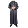 2022 New Arabic Design Casual Men's Muslim Islamic Wholesale Robe Thobe