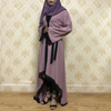  Open Abaya 2022 Bat Sleeve Arab Dubai Kaftan Muslim Burka Caftan Morocco Thobe Kimono Turkish Modest Islamic Clothing Jalabiya Prayer Women Maxi Dress Open Abaya