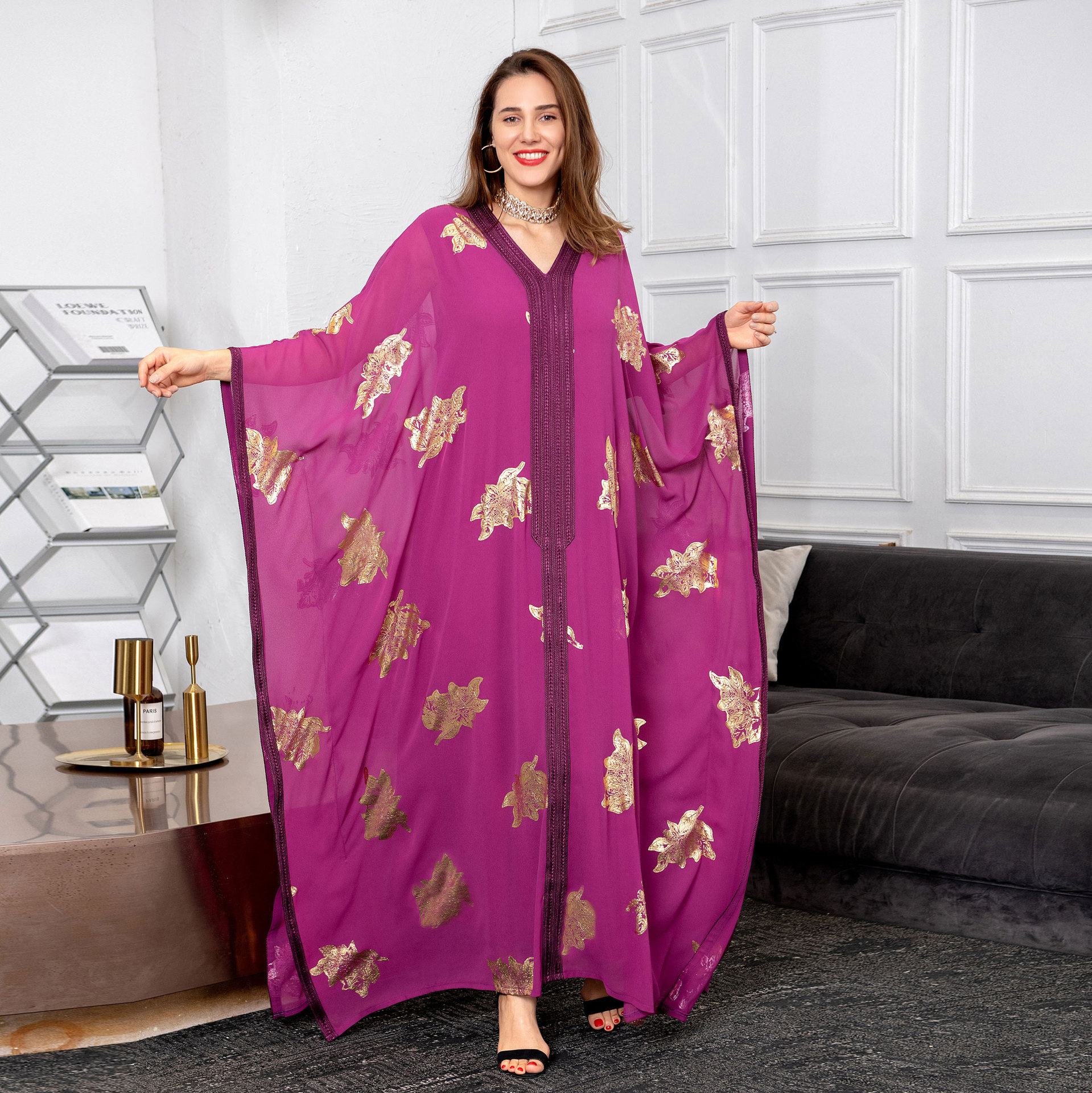 SIPO Latest Designs Abaya Women Muslim Dress Kaftan Islamic Clothing