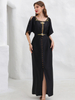 Modest Lady Skirt Women Dubai Maxi Dresses Cardigan Long Sleeve Islamic Dubai Women's Abaya