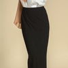 New Muslim Lady Latest Design Color Fashion Sheath Dress Skirt