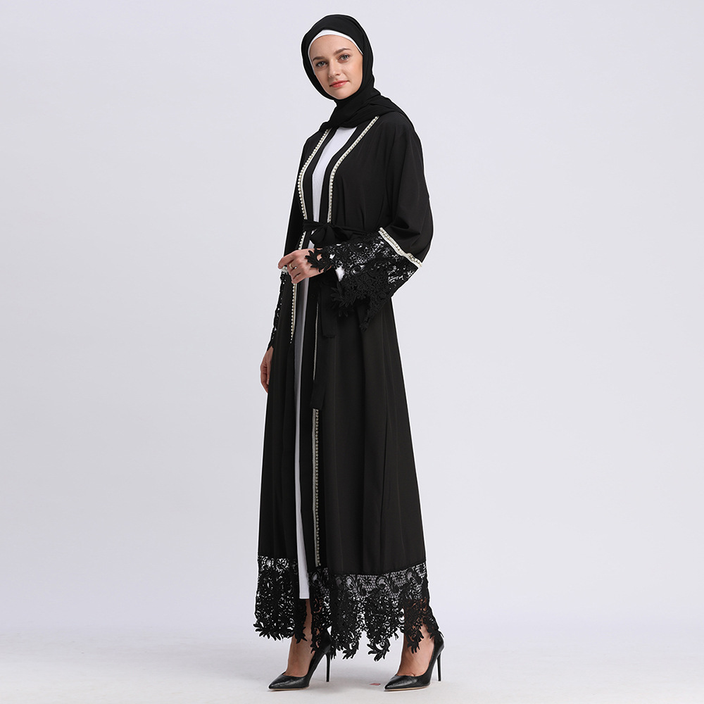 Dubai Modest Designer Ladies European New Muslim Plus Size Maxi Dresses Islamic Abaya