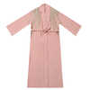  Collection Muslimah Borka Fashion Modest Islamic Clothing Baju Kaftan Embroidery Fabric Muslim Dress Dresses Women Kurta Abaya kimono open abaya