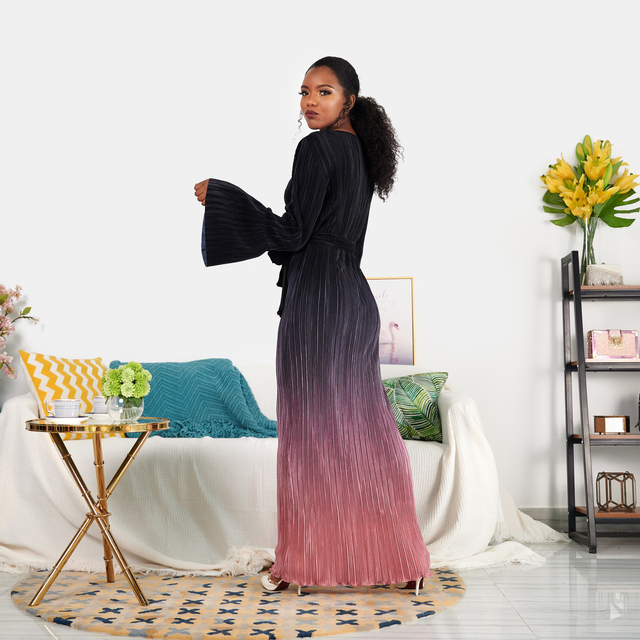 Malaysia Modest New Muslim Arabic Ladies Plus Size Maxi Dresses Designer Islamic Abaya