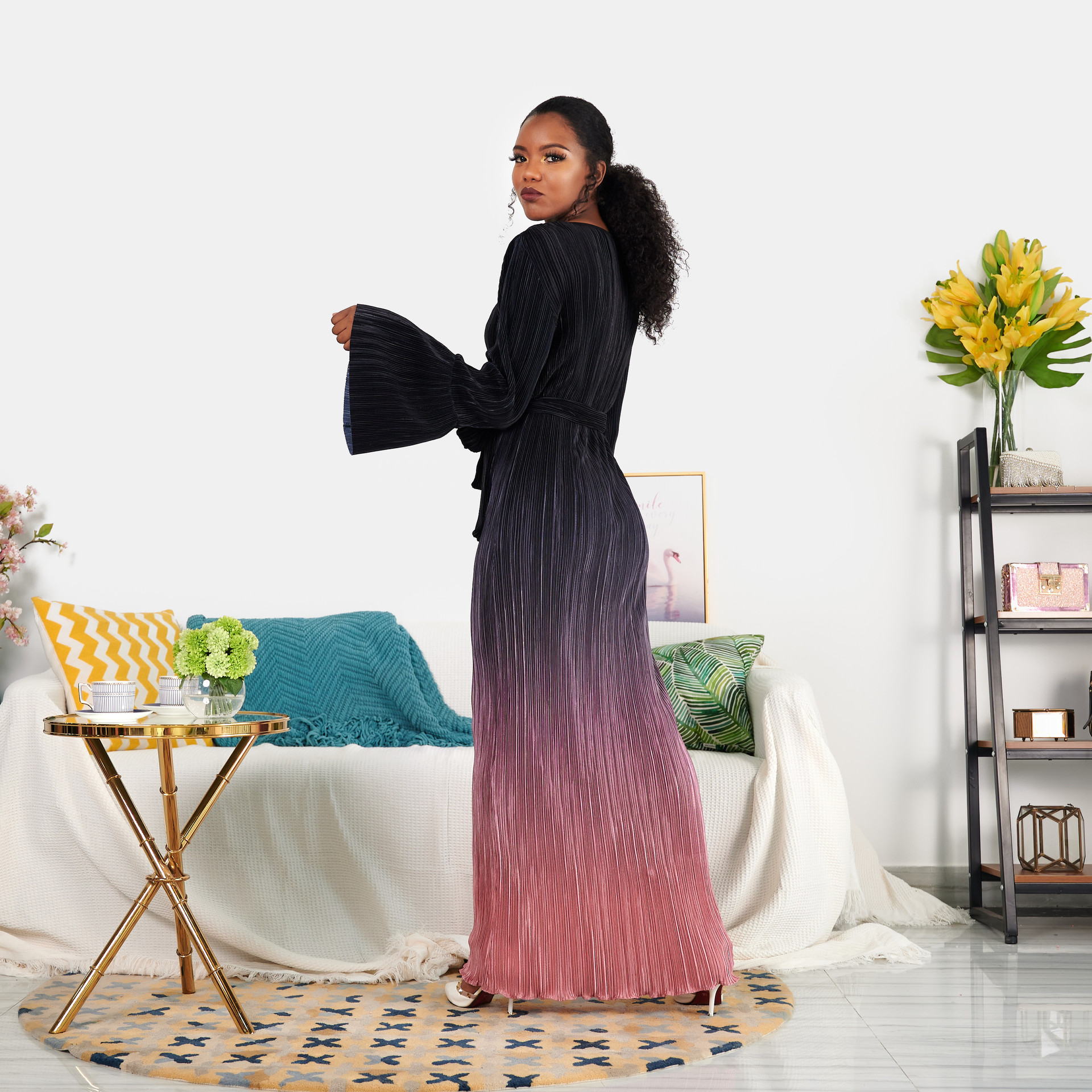 Malaysia Modest New Muslim Arabic Ladies Plus Size Maxi Dresses Designer Islamic Abaya