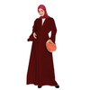AliExpress eBay Amazon Dubai Robe Explosion Net Color Cardigan Muslim
