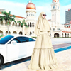 Malaysia Chic Modest New Muslim Arabic Ladies Plus Size Maxi Dresses Designer Islamic Abaya