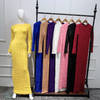 Western Unique Casual Modest Plus Size Maxi Dresses New Muslim Ladies Designer Islamic Abaya