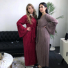 Plus Size Malaysia Modest New Muslim Arabic Ladies Maxi Dresses Designer Islamic Abaya