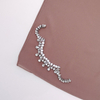 INS Chiffon Rhinestone Long Scarf Ladies Pure Color Crown Scarf in Stock T506