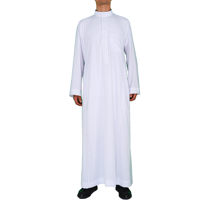 Arabic Muslim Islamic Qatar Nigeria Wholesale Middle East Men's Robe Thobe