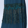 INS Tassel Sequins Dubai Loose Cardigan Outer Wear Open Kimono Spot Factory Wholesale