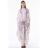 European and American trend chiffon cardigan loose and thin bat sleeve thin robe women