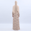 NEW Sequin Embroidery Dress European And American Muslim Women's Robe Spot Summer