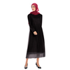 New European and American Polka Dot Plus Size Women's Mesh Dress