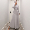 Foreign Trade Spring And Summer New Style Dress Lace Chiffon Muslim Women's Clothing Export Abaya Dress