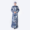 Long Sleeve Modest Fashion Islamic Loose Islamic Muslim Maxi Dresses Dubai Abaya