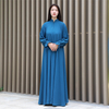  Jalabiya Thobe Caftan Turkish Burka Jilbab Dubai Muslim Dubai Islamic Clothing Kaftan 2022 Jalabiya Prayer Women Maxi Dress Abaya