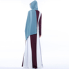 Turkey Ramadan New Fashion Stitching Long Skirt AliExpress Plus Size Loose Dress in Stock