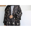 Foreign Trade Women's Summer Chiffon Printed Muslim Islamic Robe Series