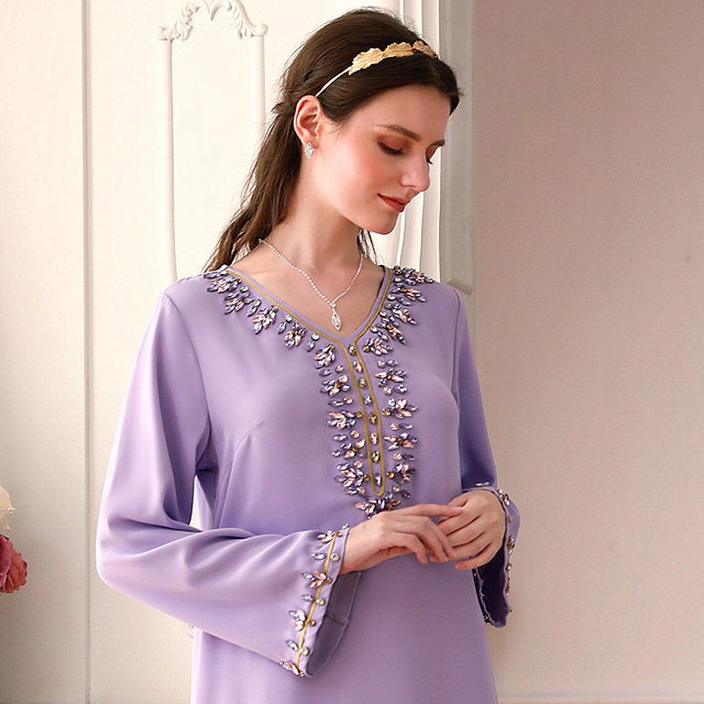 Turkey New Dubai Casual Maxi Dresses Modest Muslim Women Islamic Clothing Abaya