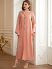 Casual Maxi Dresses Modest Southeast Asia Women Islamic Dubai Fabric Dubai Clothing Abaya