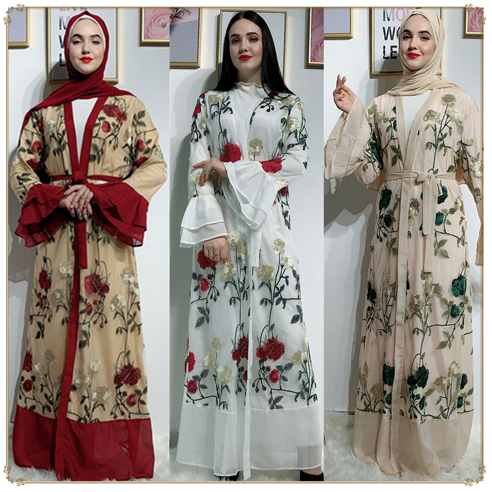 2022 Online Shop Women Muslim Dubai Ladies Pray Dresses Maxi Dresses Islamic Abaya